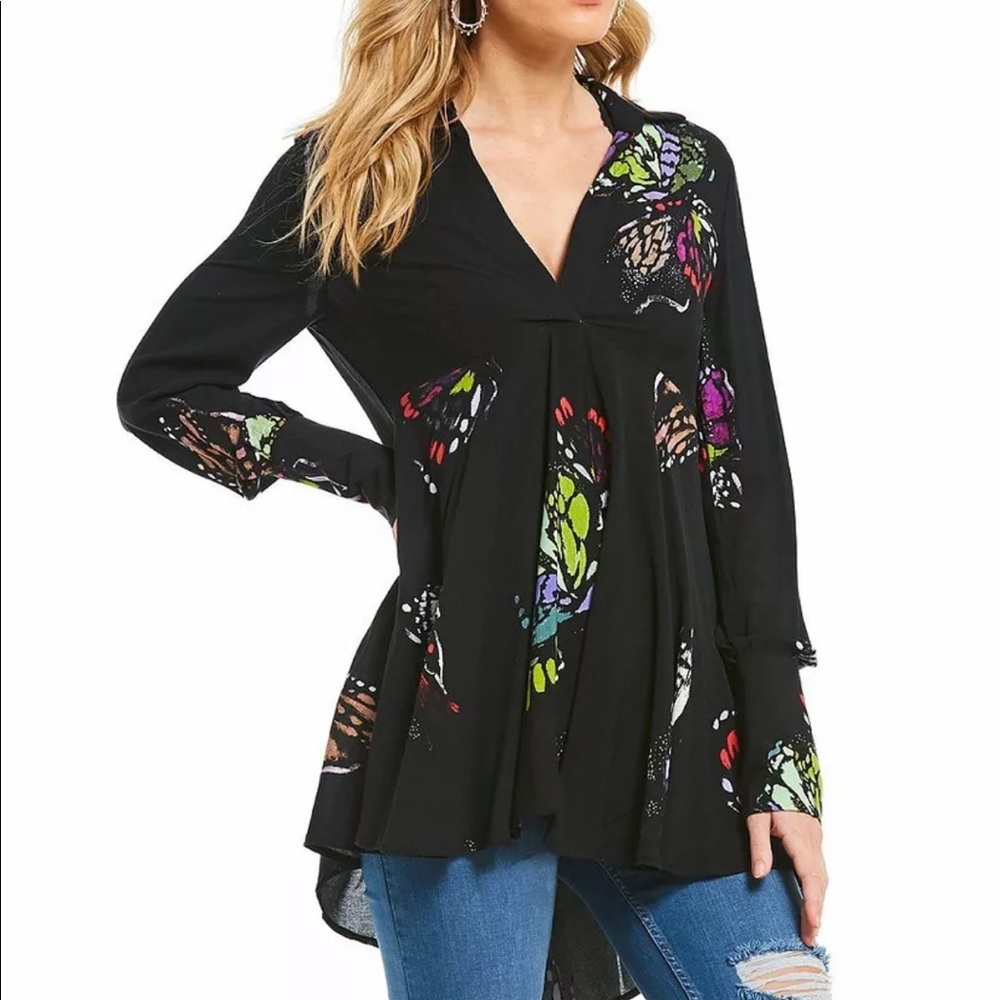 COPY - Free People Field of Butterflies Tunic